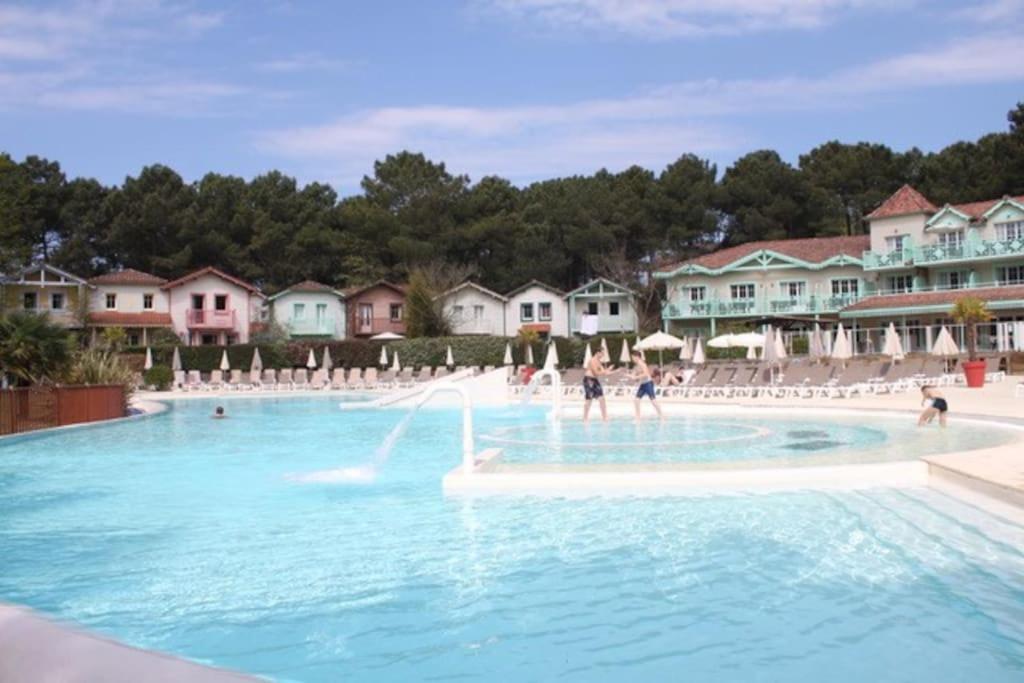 Appart' Dans Les Pins, Ocean, Lac, Piscine 拉卡诺 外观 照片