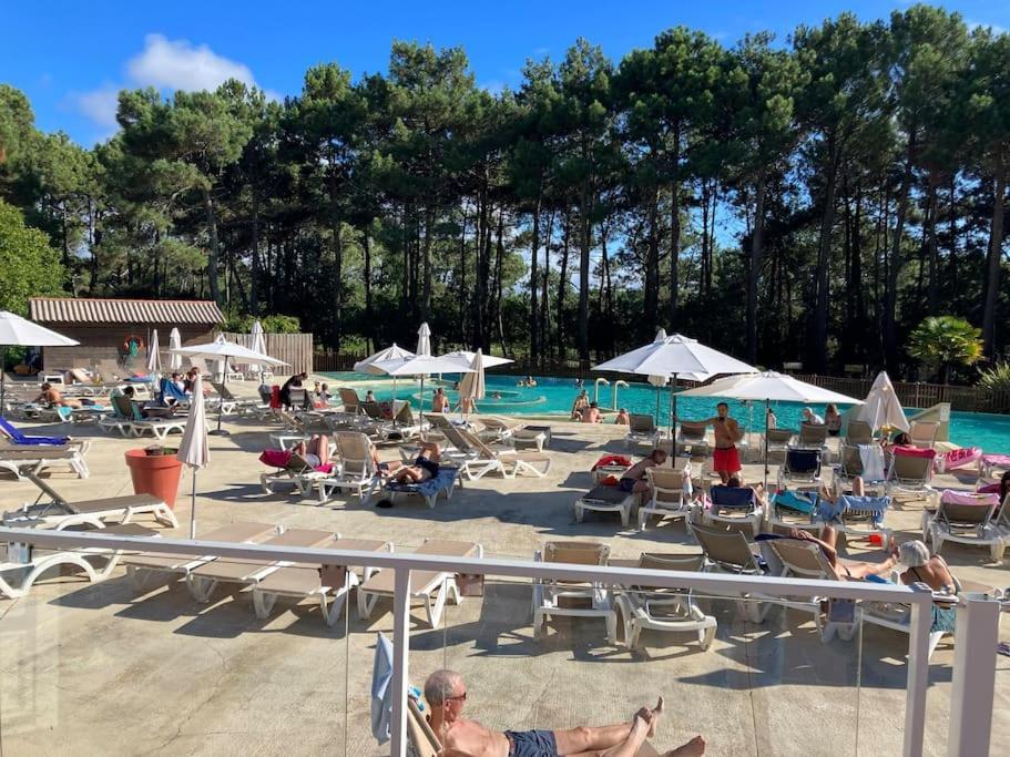 Appart' Dans Les Pins, Ocean, Lac, Piscine 拉卡诺 外观 照片